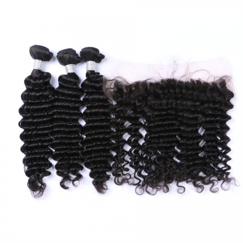 Virgin Remy Hair Deep Wave Units