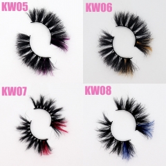 Two Tone Color 25MM Mink Lashes