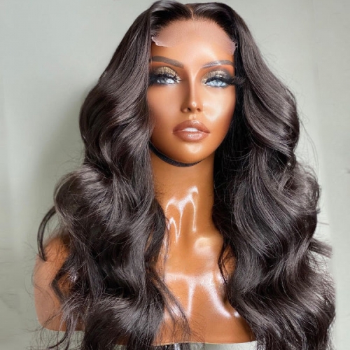 5X5 UNDETECTABLE INVISIBLE LACE GLUELESS CLOSURE LACE WIG | REAL HD LACE