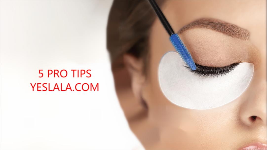 5 Pro Tips for better Eyelash Extension Retention