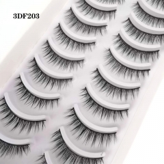 Perfect For Parties, Weddinng, 10 Pairs 3D Faux Mink Lashes Fluffy Soft Natural Thick Long Silk False Eyelashes Reusable Makeup Tools