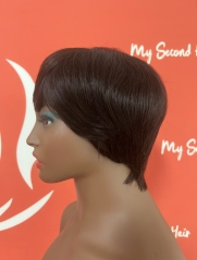 Pixie Wig Natural Straight Short Hair For Women