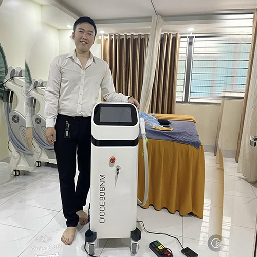 vertical diode laser hair removal machine