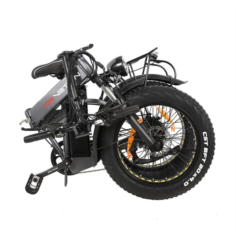 EU WAREHOUSE Free Shipping Aluminum Alloy 750 W Max Speed 45 Km/h Fat Tire Electric Bike With Color Large Screen Lcd