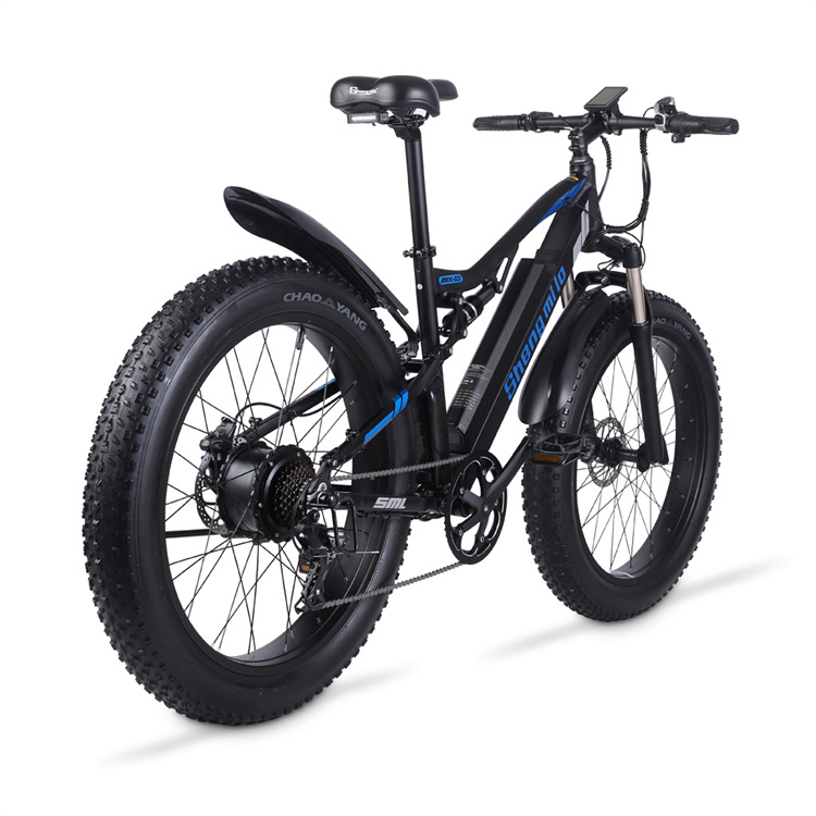 EU WAREHOUSE 2023 48v 1000w 26*4.0 Fat Tire Electric Bicycle In Stock