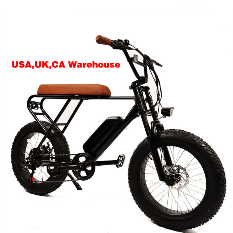USA, UK, CA Warehouse Free Shipping M20x Fat Tire Bicycle 20 Inches 500w E Bike Fat Electric Bikes Bicycle