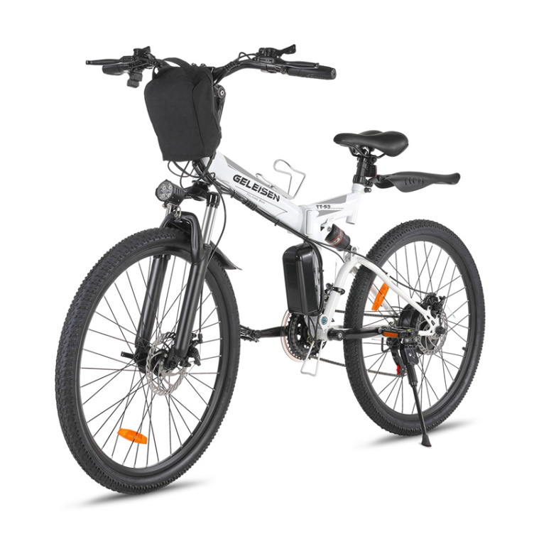 USA Warehouse Free Shipping Electric Bicycle 350w Sports E-bike With LED Meter