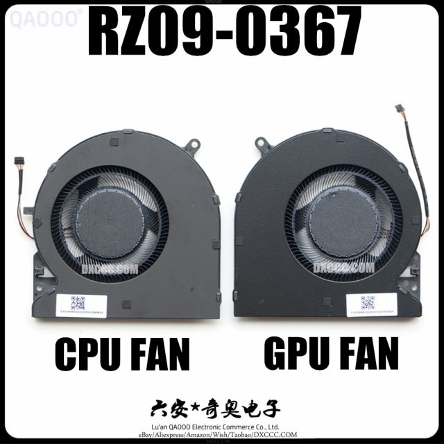 RAZER Blade 15 2021 Edition RZ09-0367 CPU &amp; GPU COOLING FAN