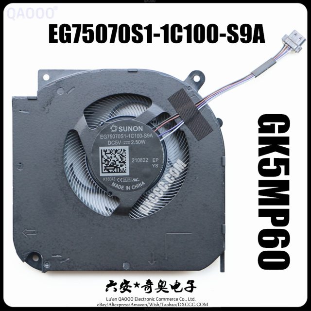SUNON EG75070S1-1C100-S9A THER7GK5M6-1411 GK5MP6O CPU COOLING FAN