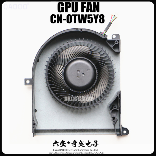 CN-0TW5Y8  CN-0TPV77 SUNON EG80151S1-C010-S9A  EG80151S1-C020-S9A  CPU COOLING FAN FOR DELL Alienware Area-51m R2 Gaming Laptop