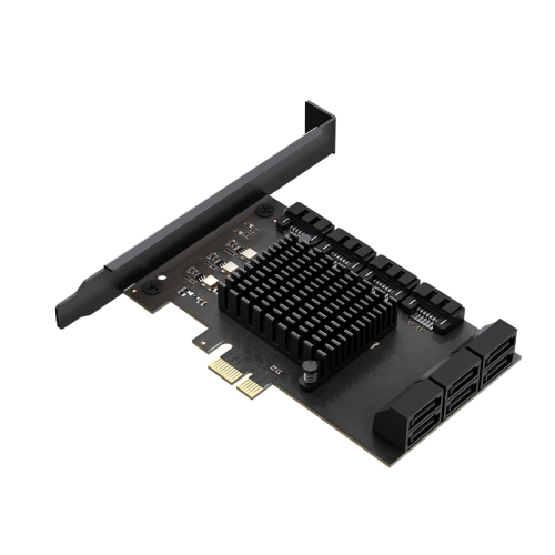 10 Port SATA III Storage Expansion PCIe Card