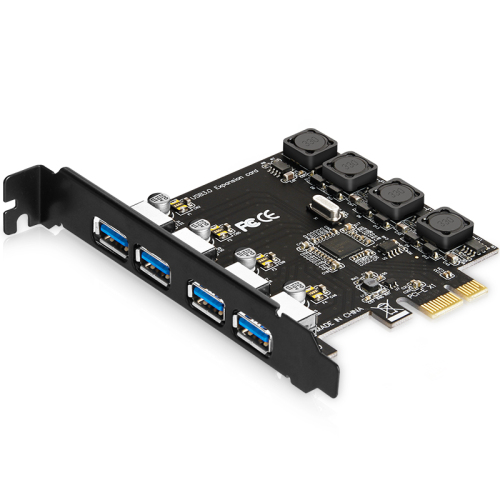 4 Port USB 3.0 Expansion PCIe Card