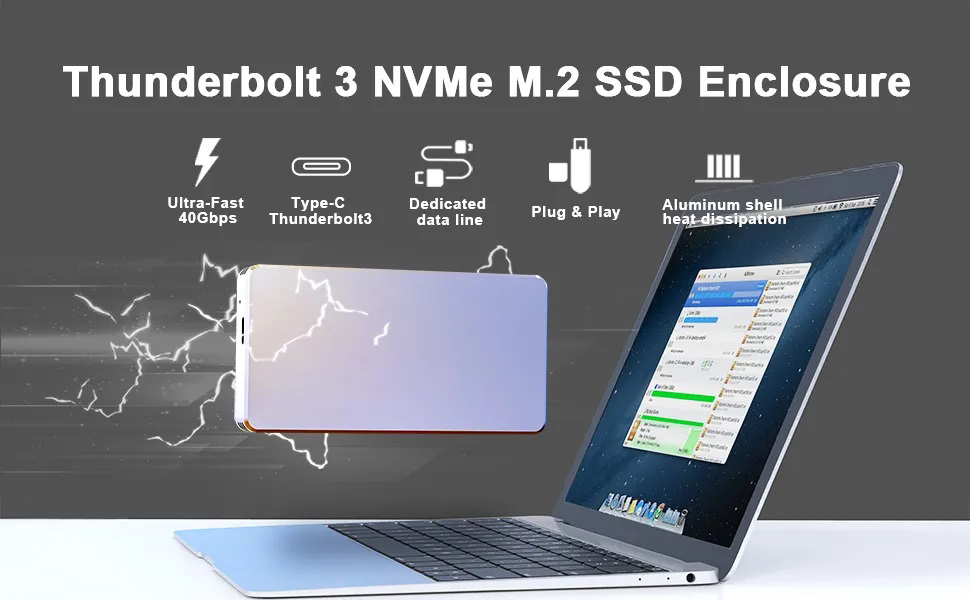 M.2 NVMe SSD hard drive