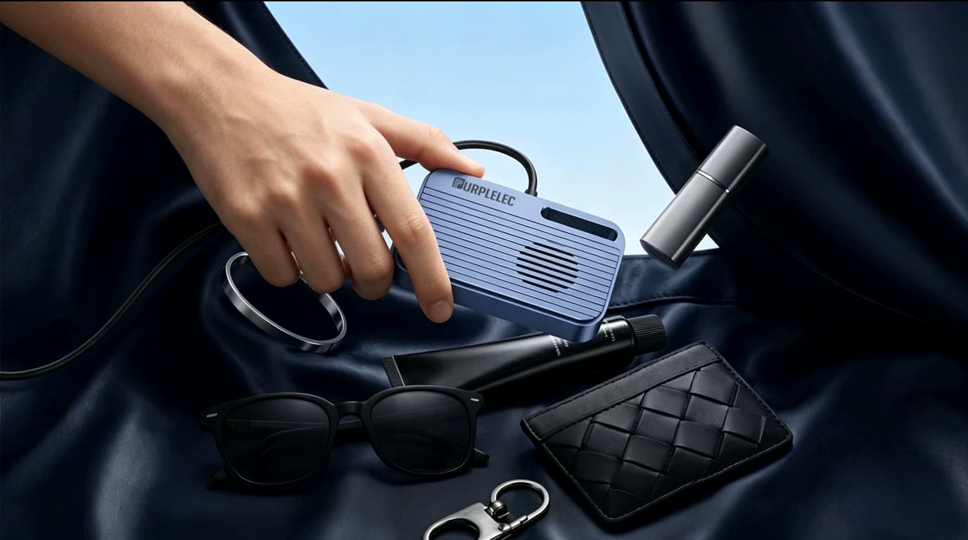 Carry the PURPLELEC TX001M1 Thunderbolt 5 SSD Enclosure with you at all times