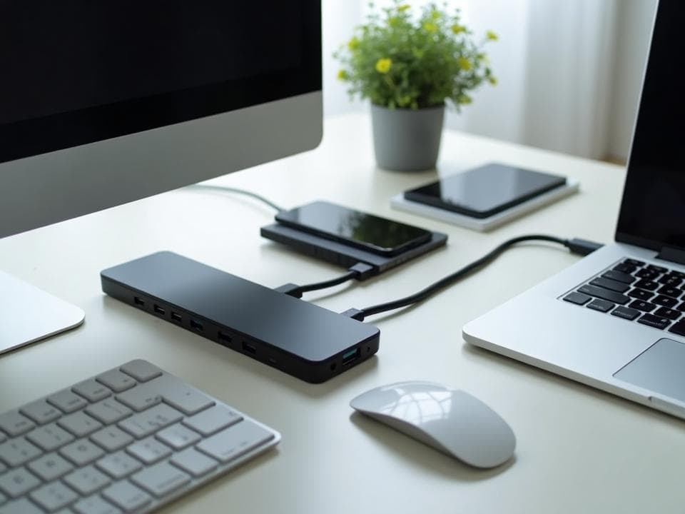 Expansion dock connects various devices