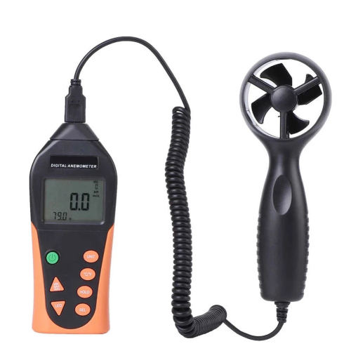Ruoshui 816B Digital Anemometer Air Speed Sensor Measurement Temperature Velocity Wind Meter Speratue Vane Anemometro Windmeter