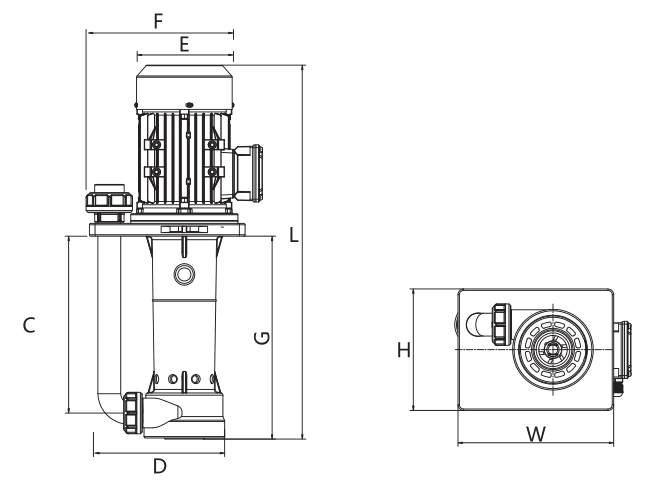 Sulfuric Acid Vertical pump