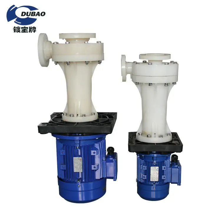 High Temperature PVDF Plastic Vertical Pump BT Series