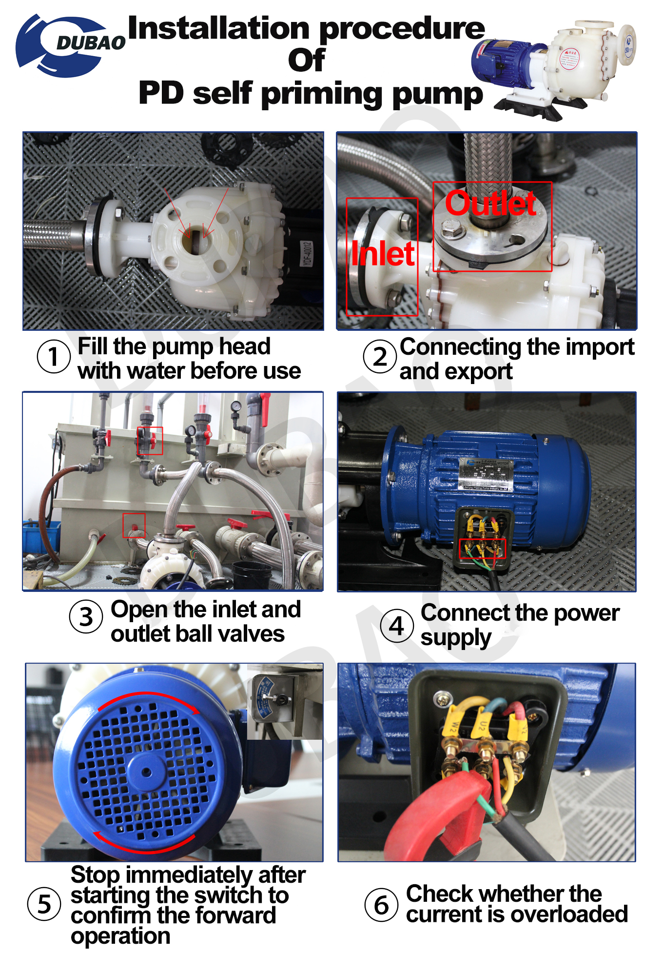 Self-priming Pump Installation Manual