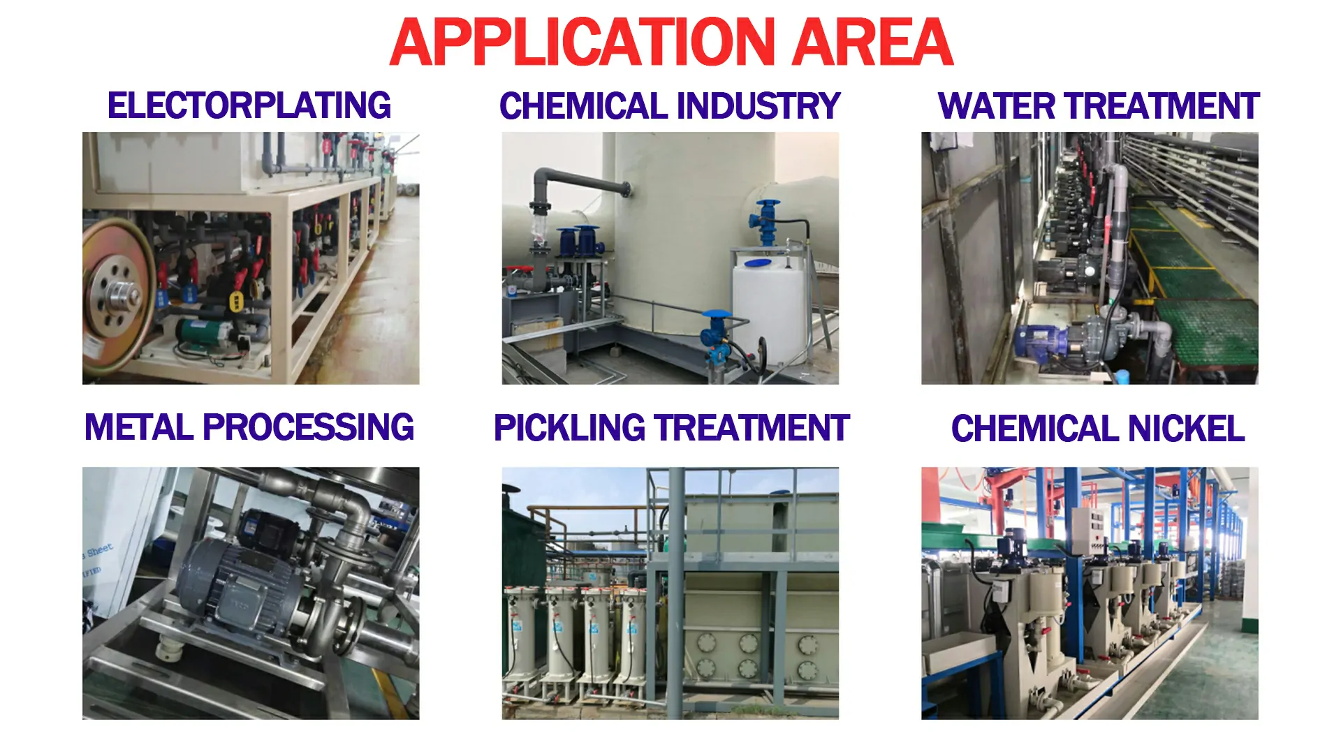 Industrial applications