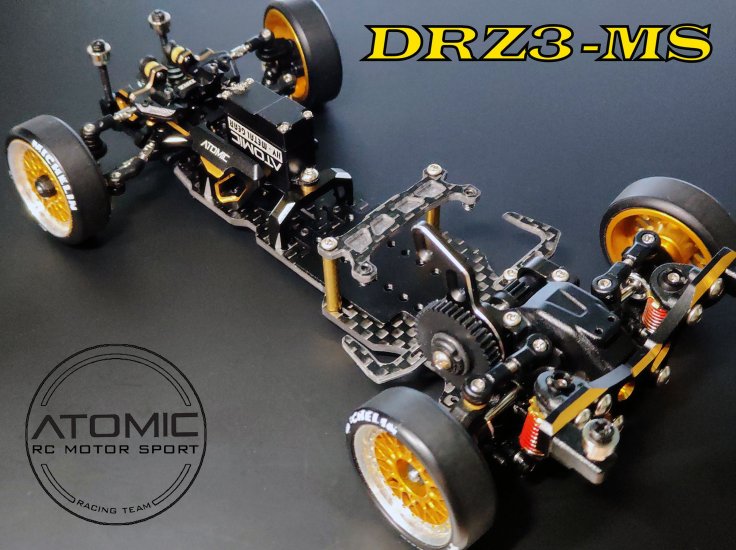 ATOMIC DRZ3 MS RWD DRIFT CHASSIS KIT NO ELECTRONIC