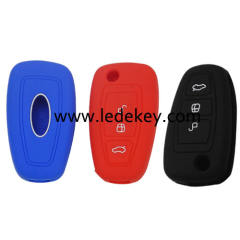 Silicone key cover for Ford (3 colors optional)