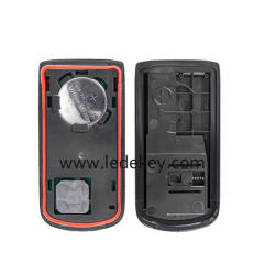 Mitsubish 2 button smart key No Logo 433MHZ ID46 chip FCC ID :G8D-644M-KEY-E for Mitsubish Outlander 2010-2018