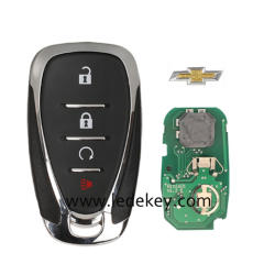 For Chevrolet 4 button remote key with ID46 Chip 433Mhz (FCC ID:HYQ4EA)