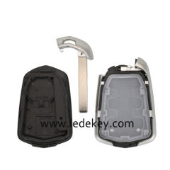 For Cadillac 3 button remote key shell