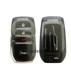 Original Smart Car Key B3U2K2L 0010 Board 3 Buttons With 312/314MHz 8A Chip For Toyota Fortuner OEM Remote Control Can instead 0182 BM1ET