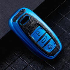 For Audi 3 button TPU protective key case, please choose the color