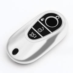 For Benz 3 button TPU protective key case, please choose the color