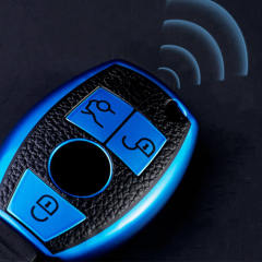 For Benz 3 button TPU protective key case, please choose the color