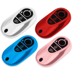 For Benz 3 button TPU protective key case, please choose the color