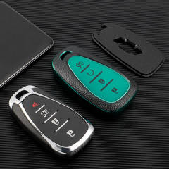 For Chevrolet 4 button TPU protective key case, please choose the color