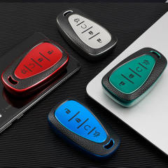 For Chevrolet 4 button TPU protective key case, please choose the color
