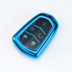 For Cadillac 5 button TPU protective key case, please choose the color
