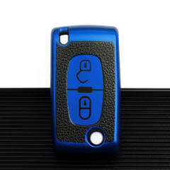 For Citroen 2 button TPU protective key case, please choose the color
