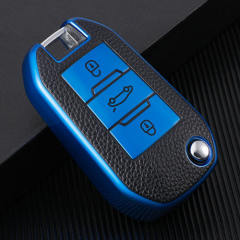 For Citroen 3 button TPU protective key case, please choose the color