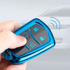 For Cadillac 5 button TPU protective key case, please choose the color