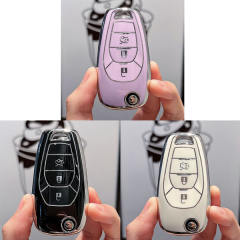 For Chevrolet 3 button TPU protective key case, please choose the color