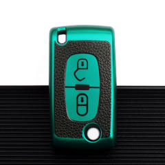 For Citroen 2 button TPU protective key case, please choose the color