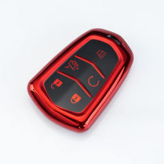 For Cadillac 5 button TPU protective key case, please choose the color
