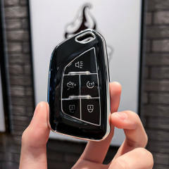 For Cadillac 5 button TPU protective key case, please choose the color