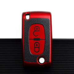 For Citroen 2 button TPU protective key case, please choose the color