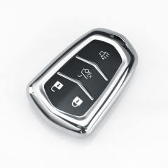 For Cadillac 4 button TPU protective key case, please choose the color