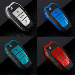 For Citroen 3 button TPU protective key case, please choose the color