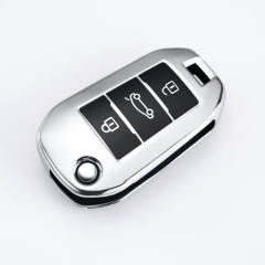For Citroen 3 button TPU protective key case, please choose the color