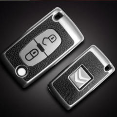 For Citroen 2 button TPU protective key case, please choose the color