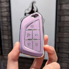 For Cadillac 5 button TPU protective key case, please choose the color